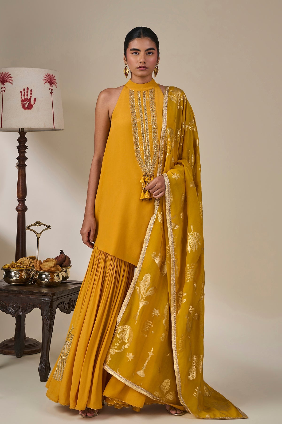 Amber Ambi Sharara Set