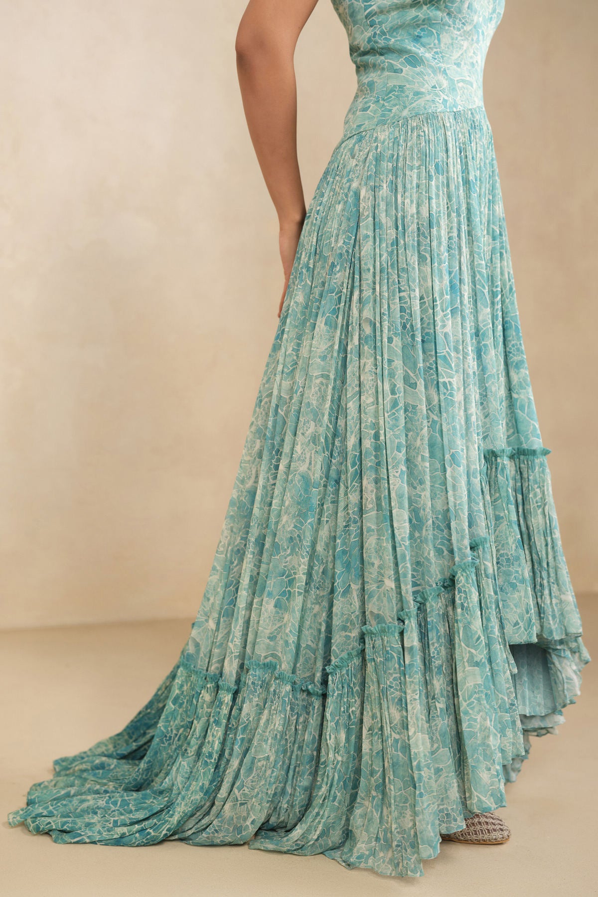 Mirou Bemberg Gown - Blue
