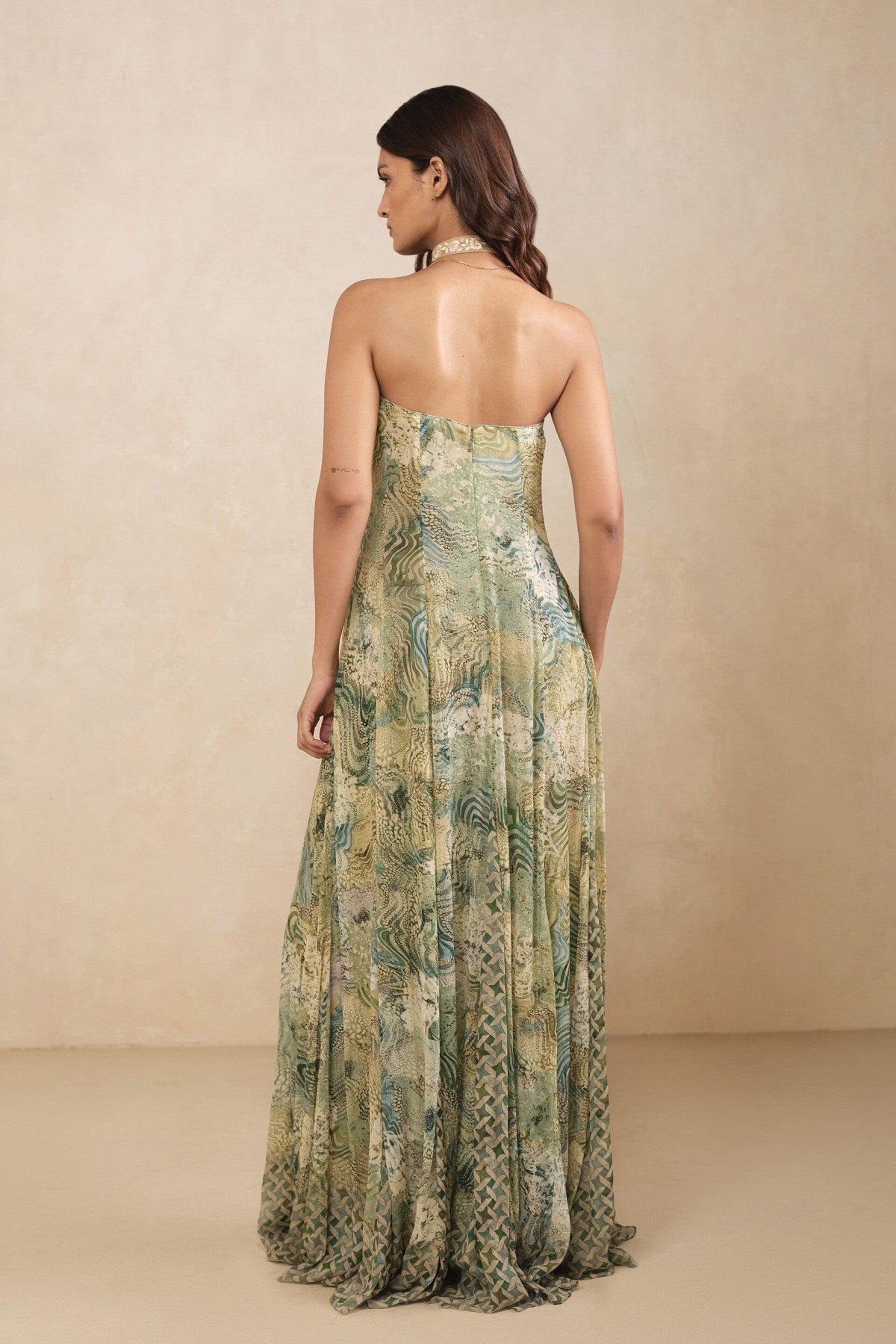 Iris Bemberg Gown - Sage