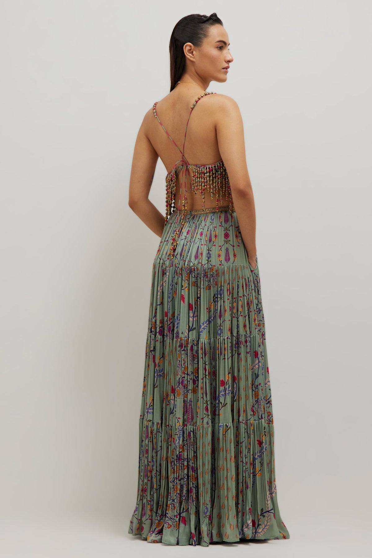 Beaded Maxi Dress