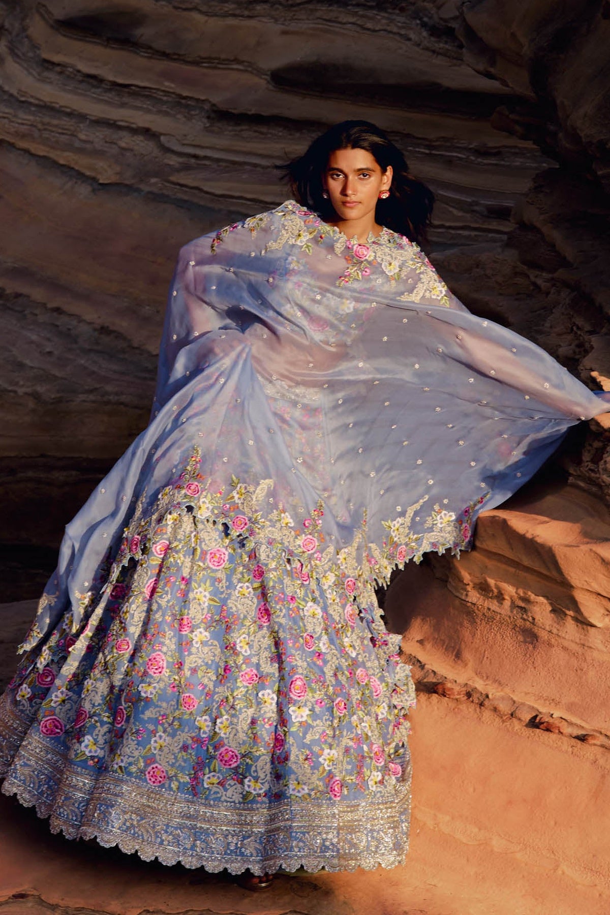 Blue Umang Lehenga Set