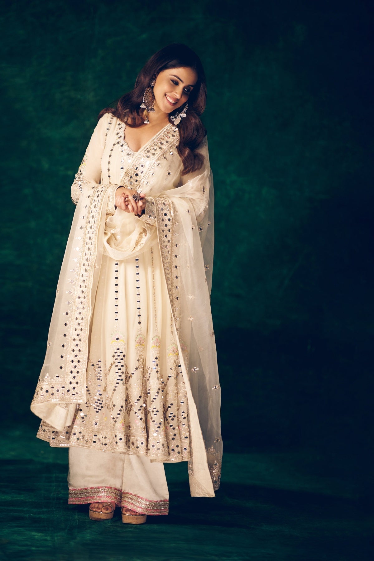 Genelia Anarkali Set