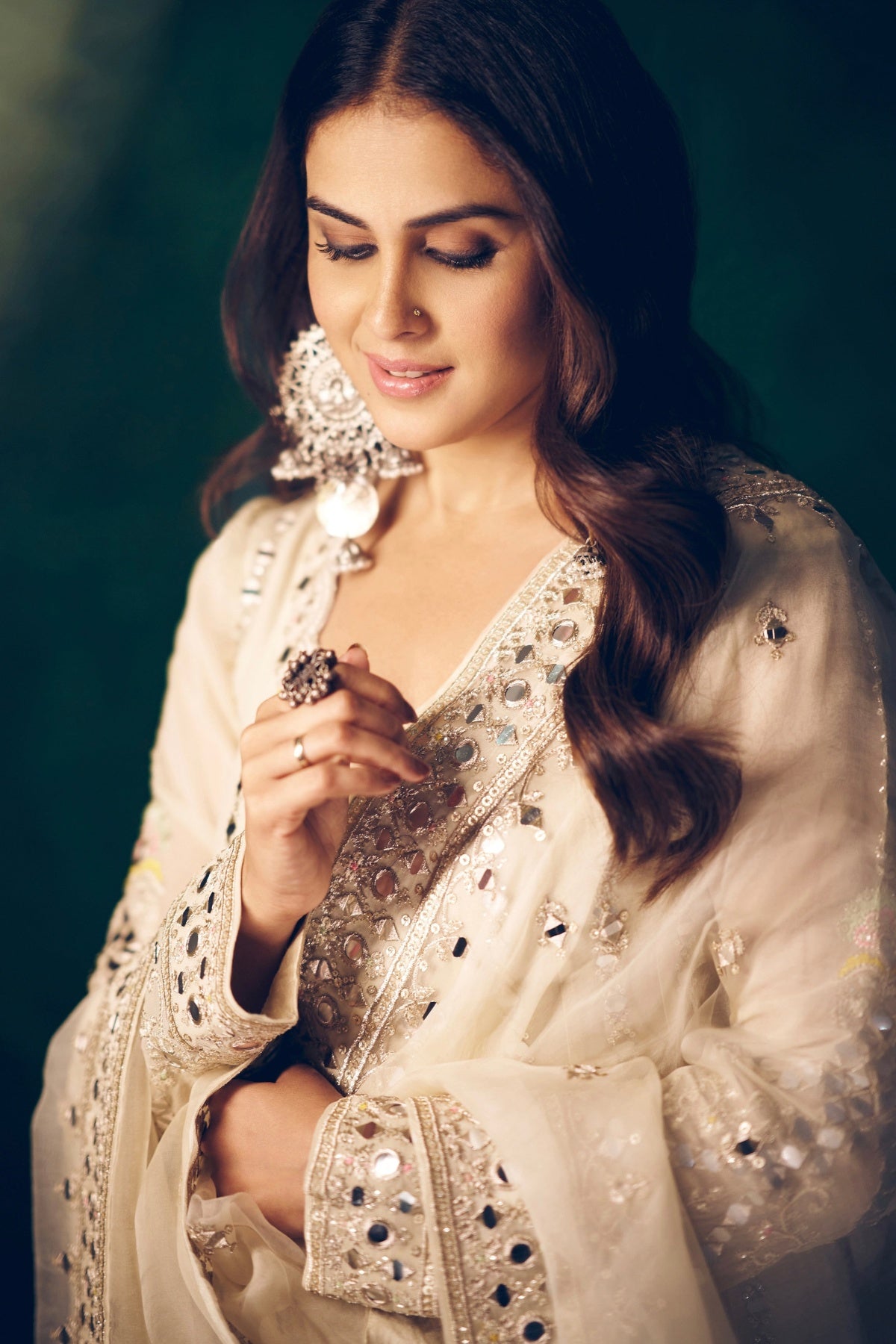 Genelia Anarkali Set