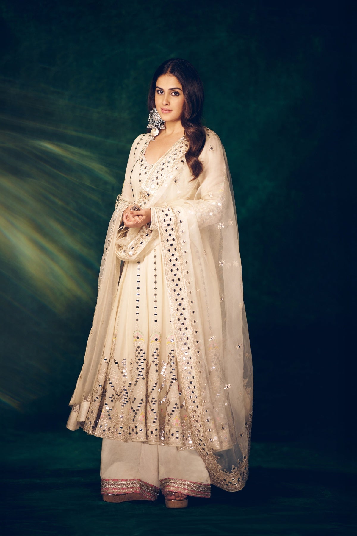 Genelia Anarkali Set