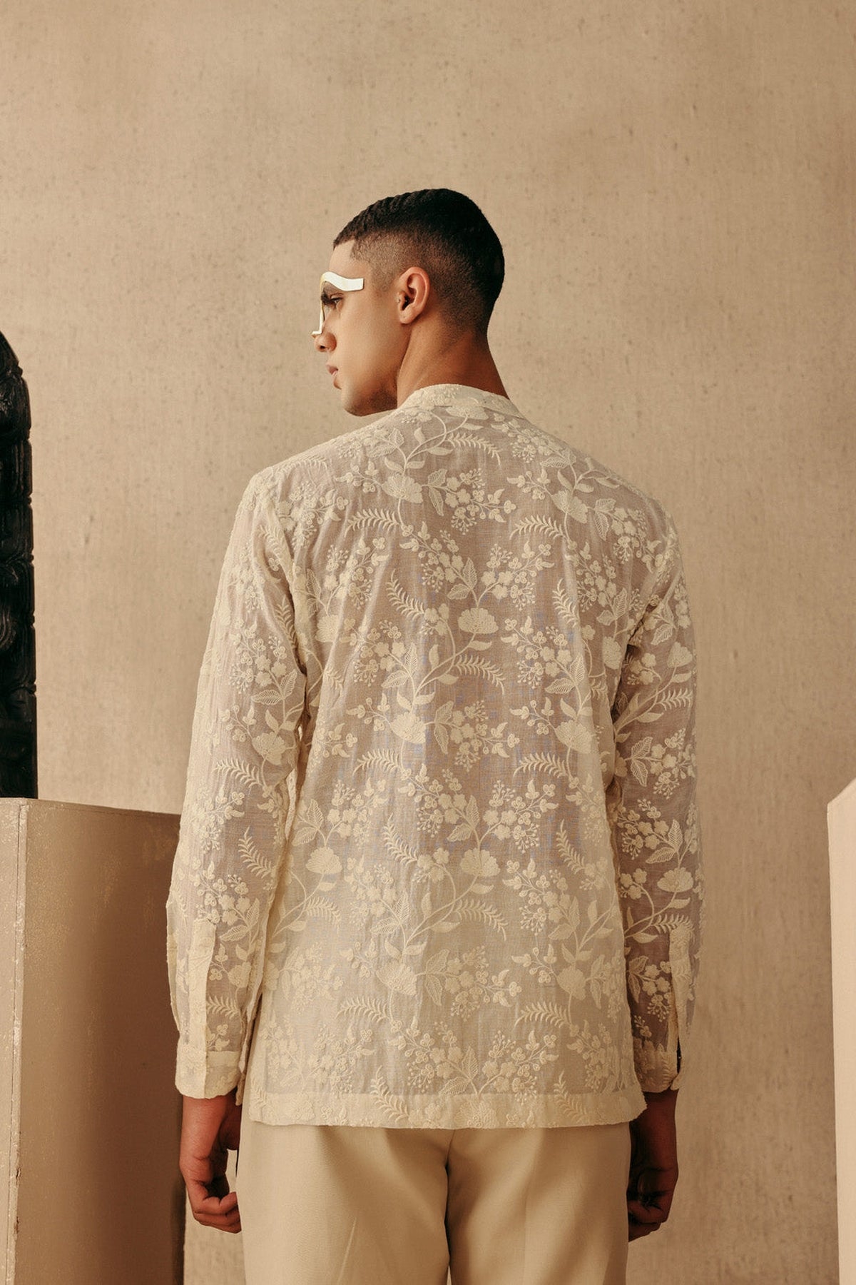 Chikankari Kurta Shirt Set