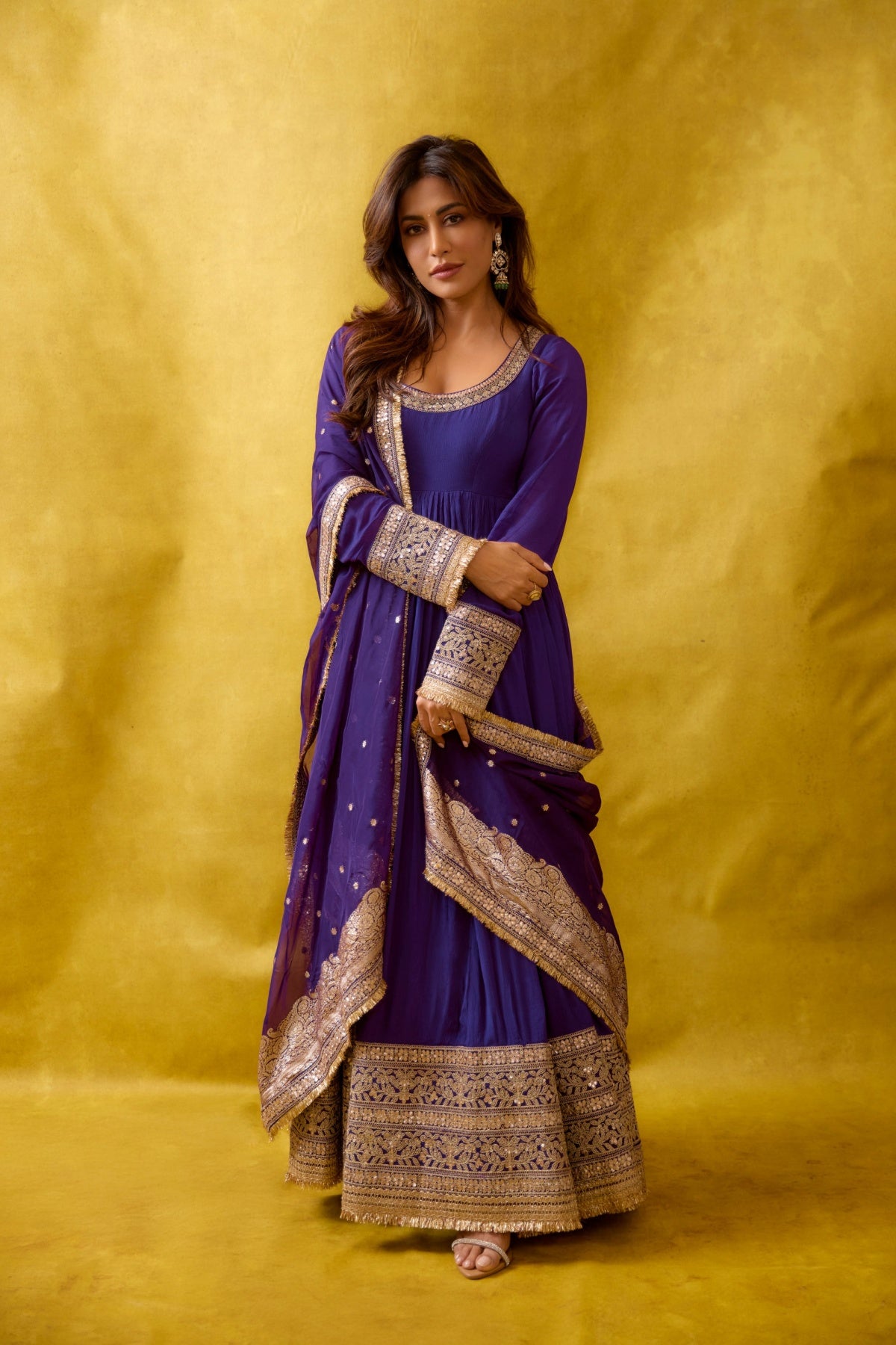 Chitrangada Anarkali Set
