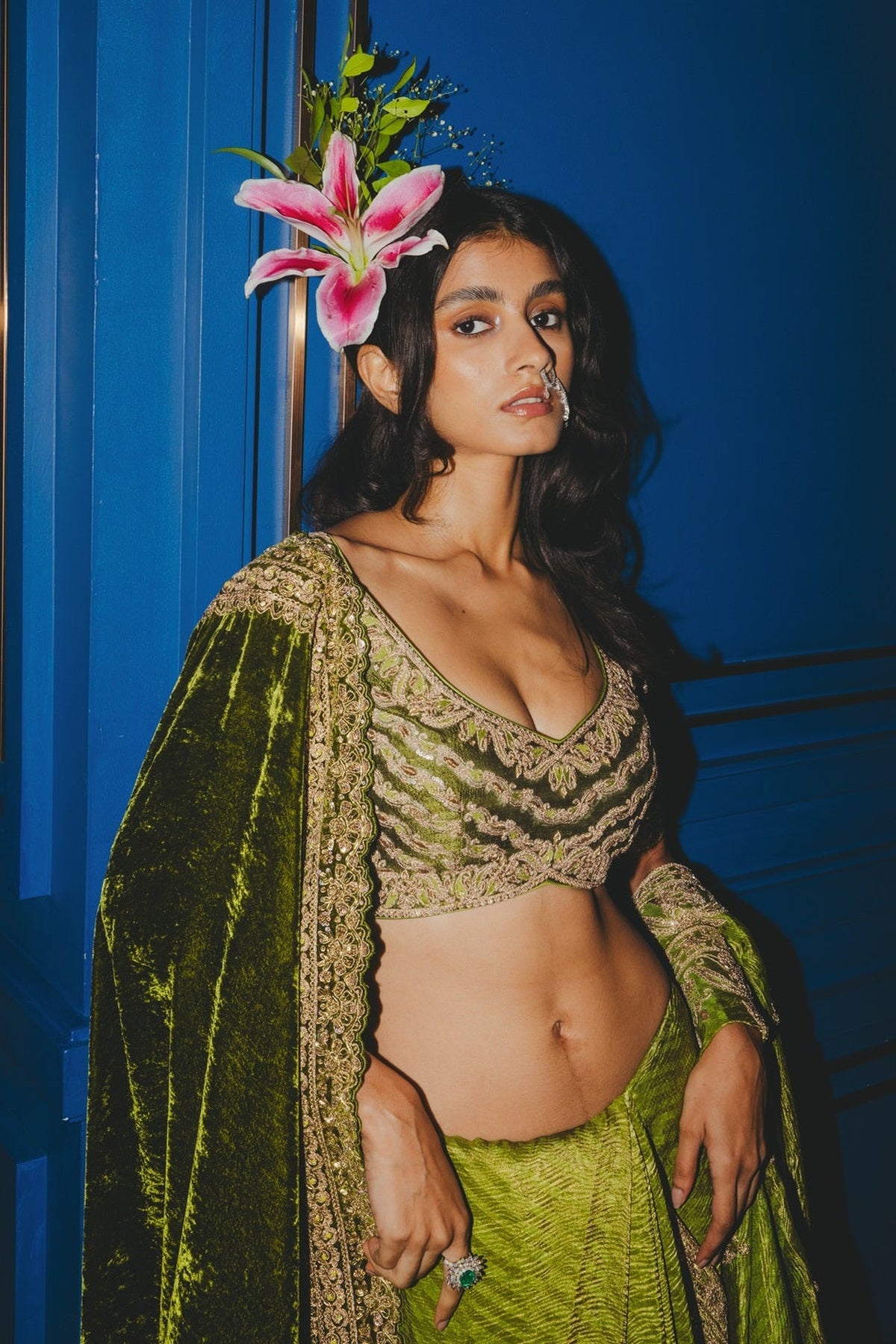 Classic Tissue Saree set