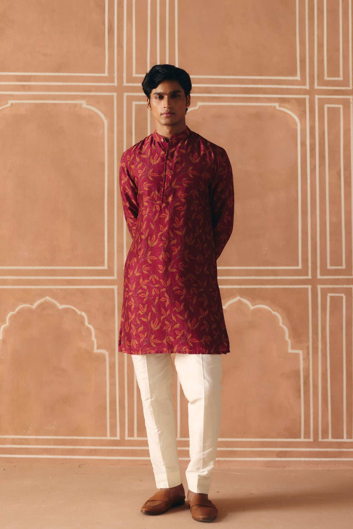 Berry Plum kurta set