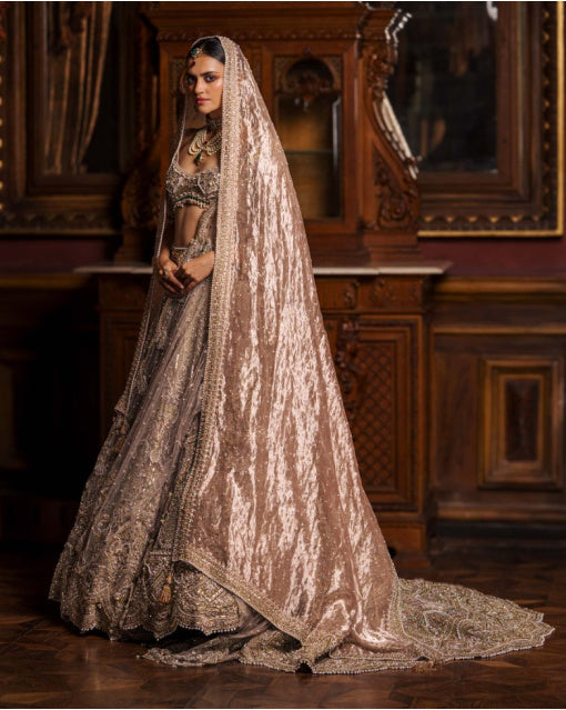 Alexandrine bridal lehenga set