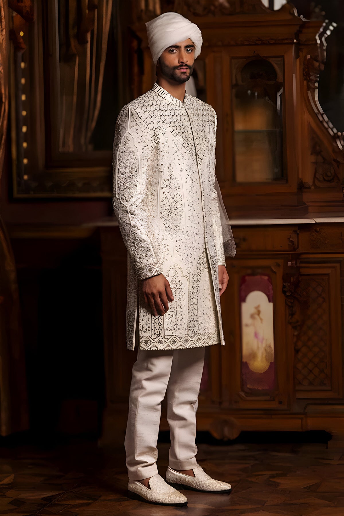 Malo sherwani set