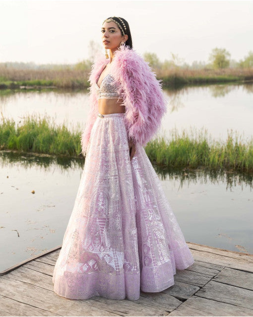 AILANA BRIDAL LEHENGA SET