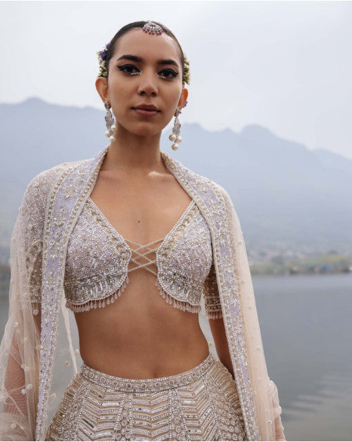 CORALINA BRIDAL LEHENGA SET