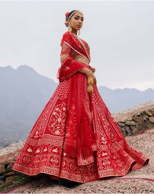 EMERIE BRIDAL LEHENGA SET
