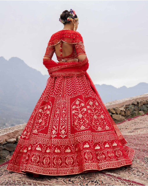 EMERIE BRIDAL LEHENGA SET
