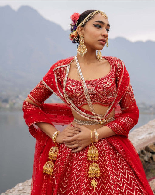 EMERIE BRIDAL LEHENGA SET