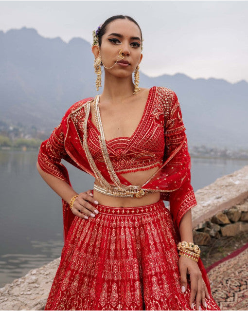 EMBER BRIDAL LEHENGA SET
