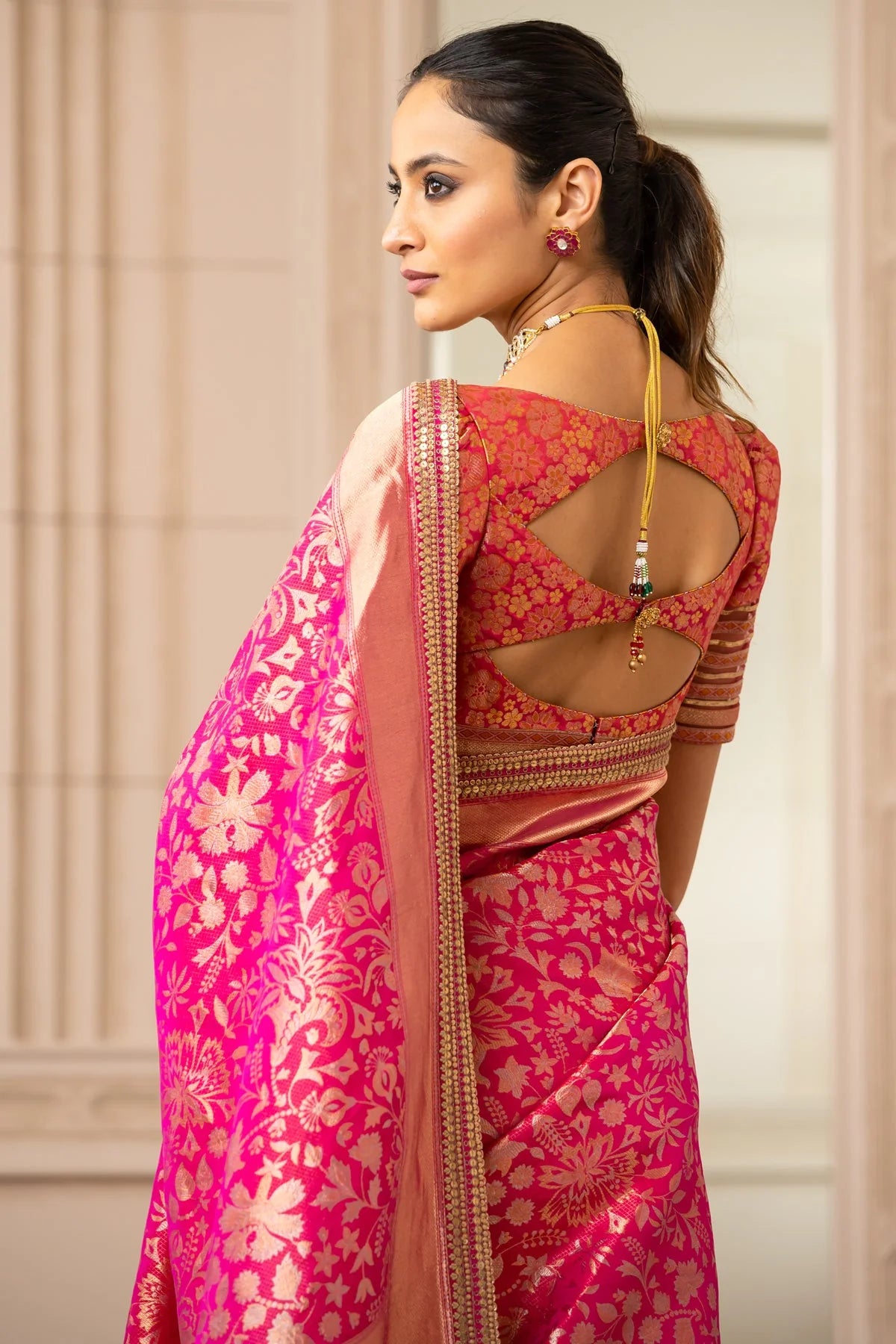 KASHMIR BROCADE SAREE
