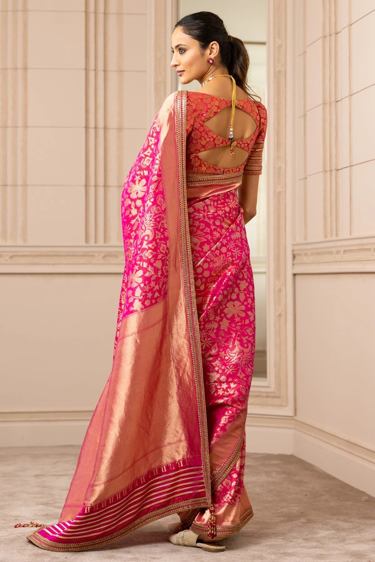 KASHMIR BROCADE SAREE
