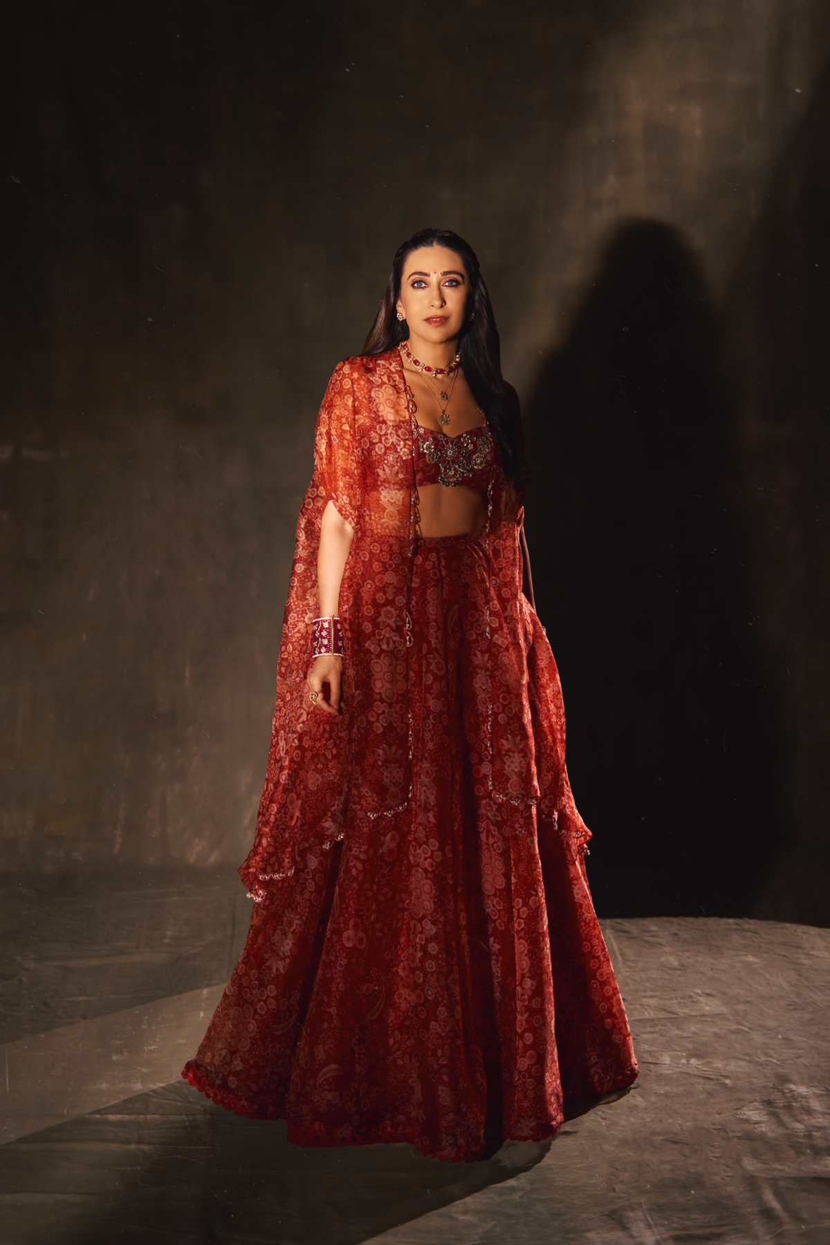 Karisma Kapoor In Ziba Lehenga Set