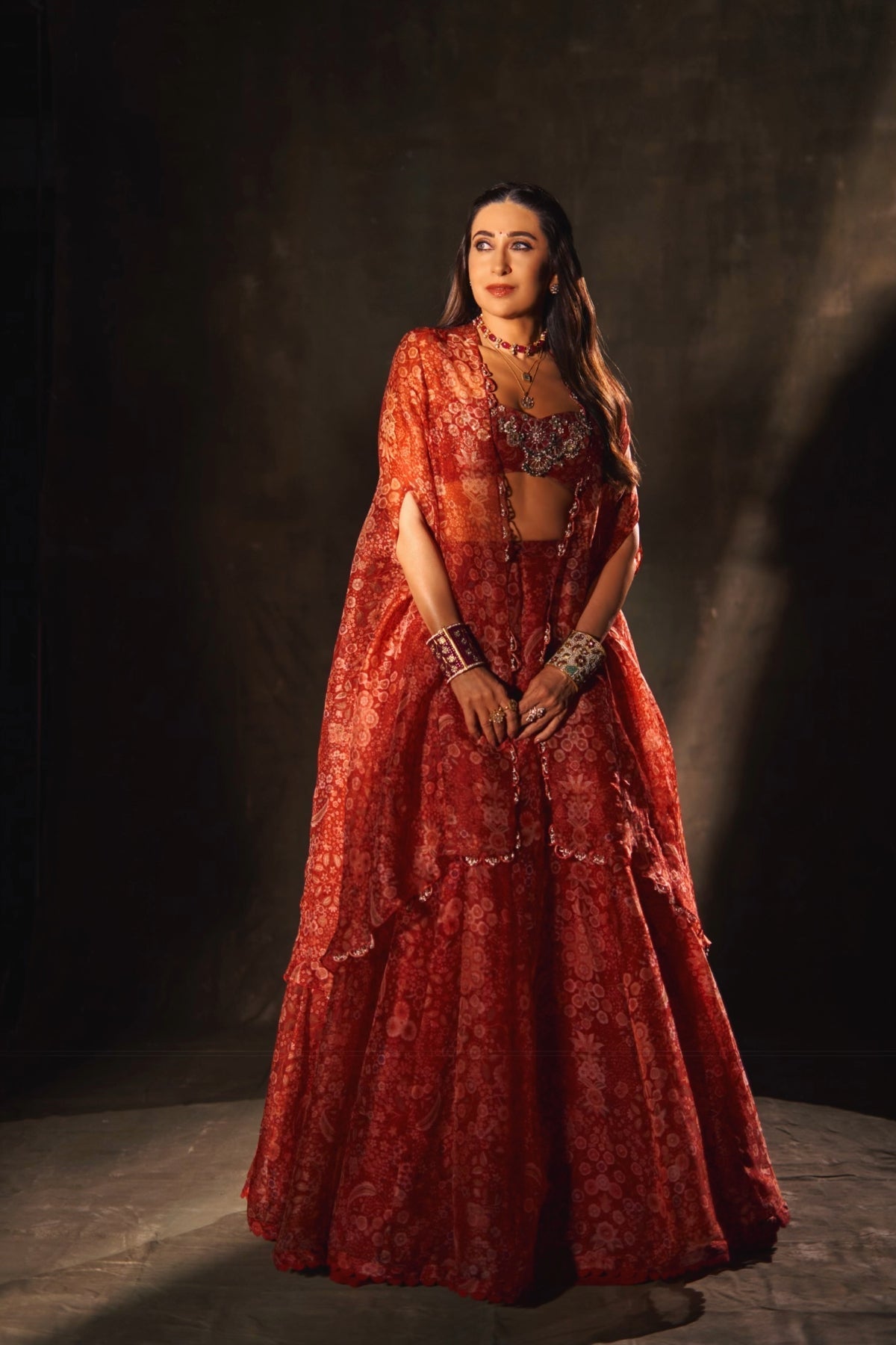 Karisma Kapoor In Ziba Lehenga Set