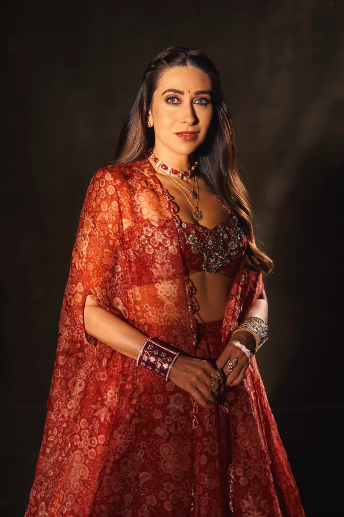 Karisma Kapoor In Ziba Lehenga Set