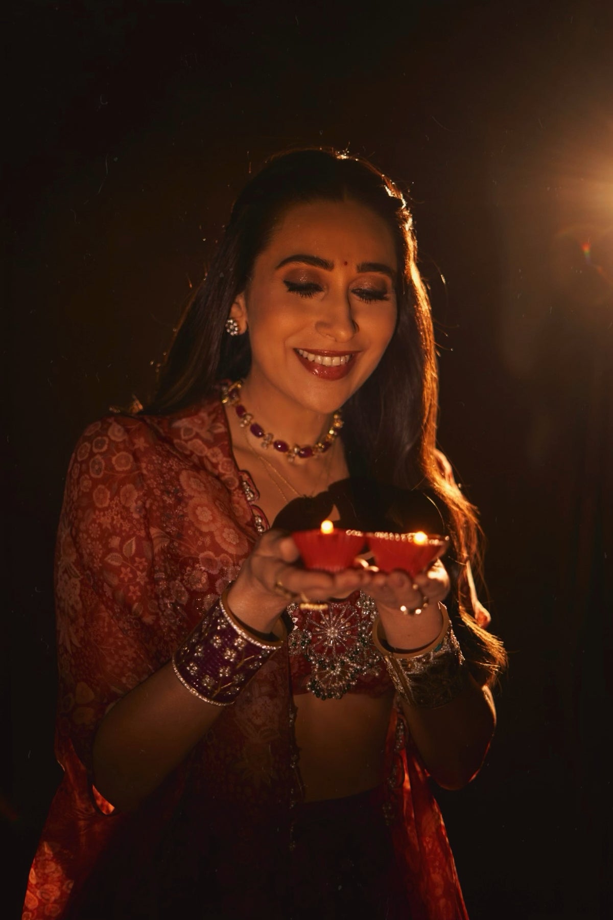 Karisma Kapoor In Ziba Lehenga Set