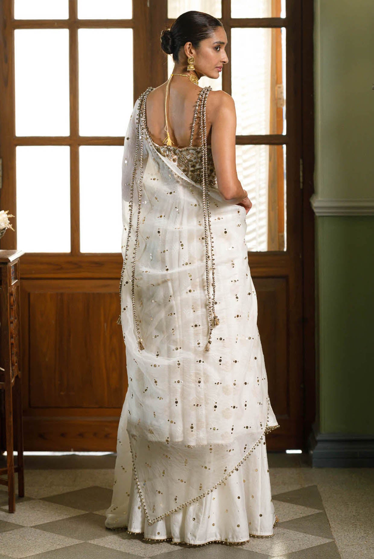 Fiza Strapless Anarkali With Sharara And Dupatta