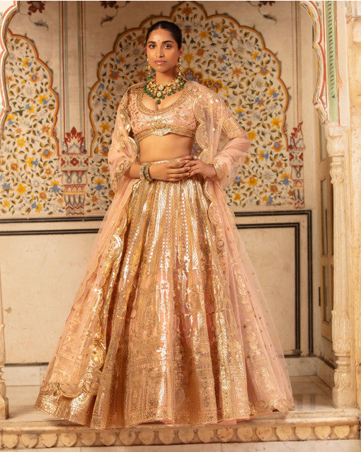 JORDAN BRIDAL LEHENGA SET