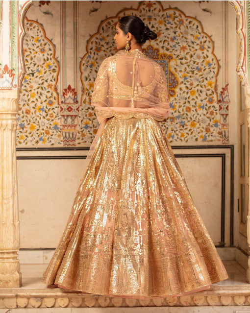 JORDAN BRIDAL LEHENGA SET
