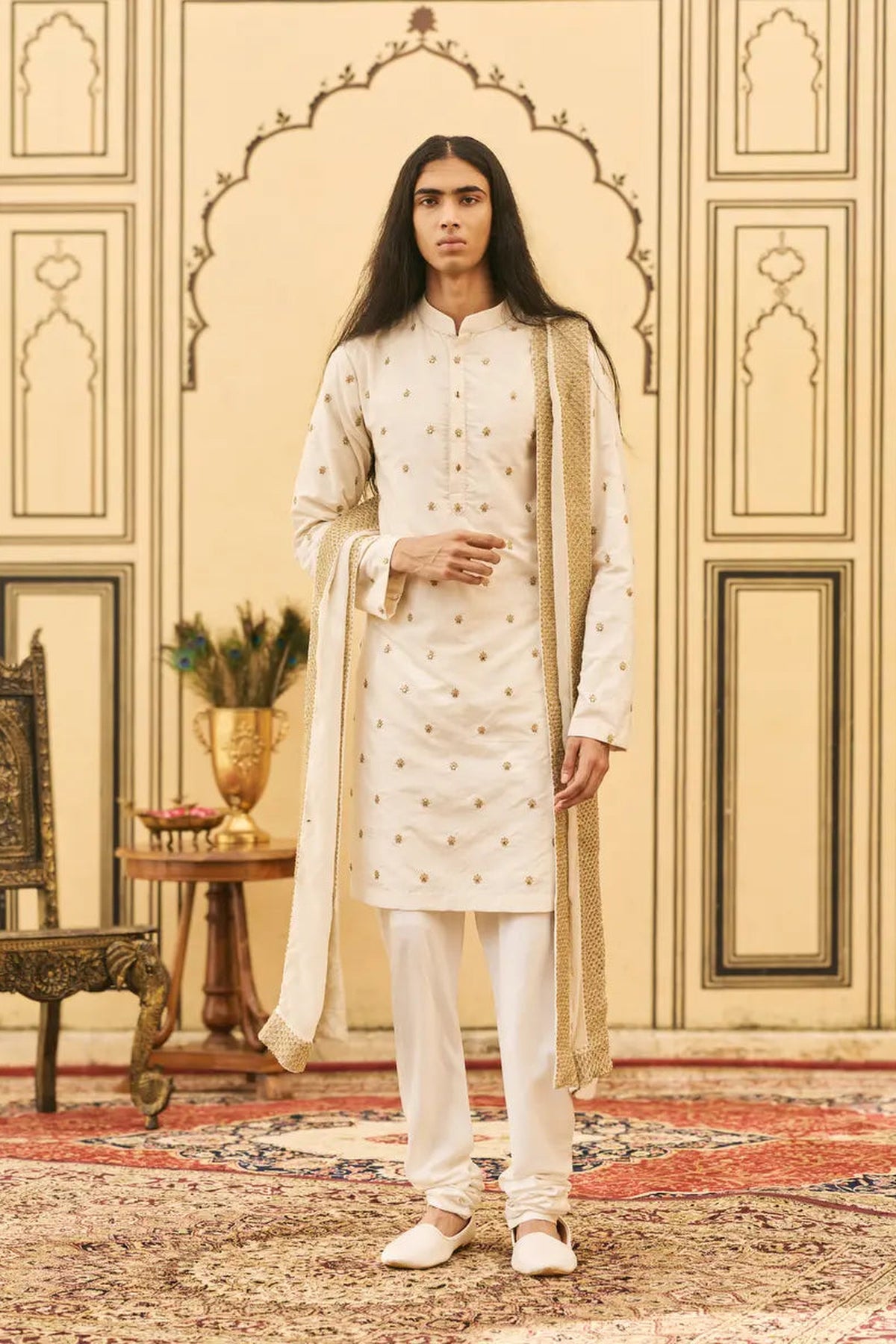 Haimavati Brocade Sherwani Set