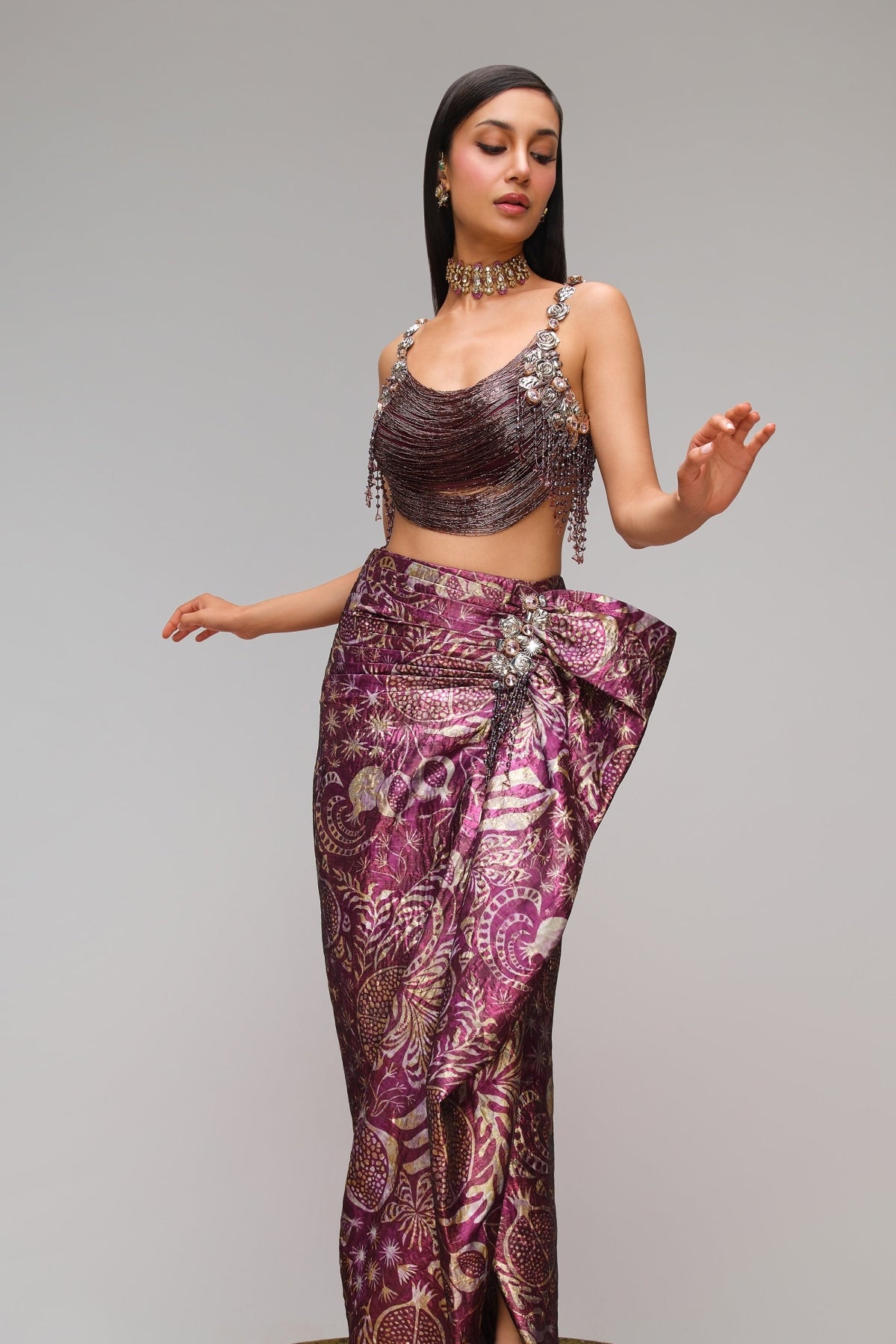 I BROUGHT WINE - Skirt Set