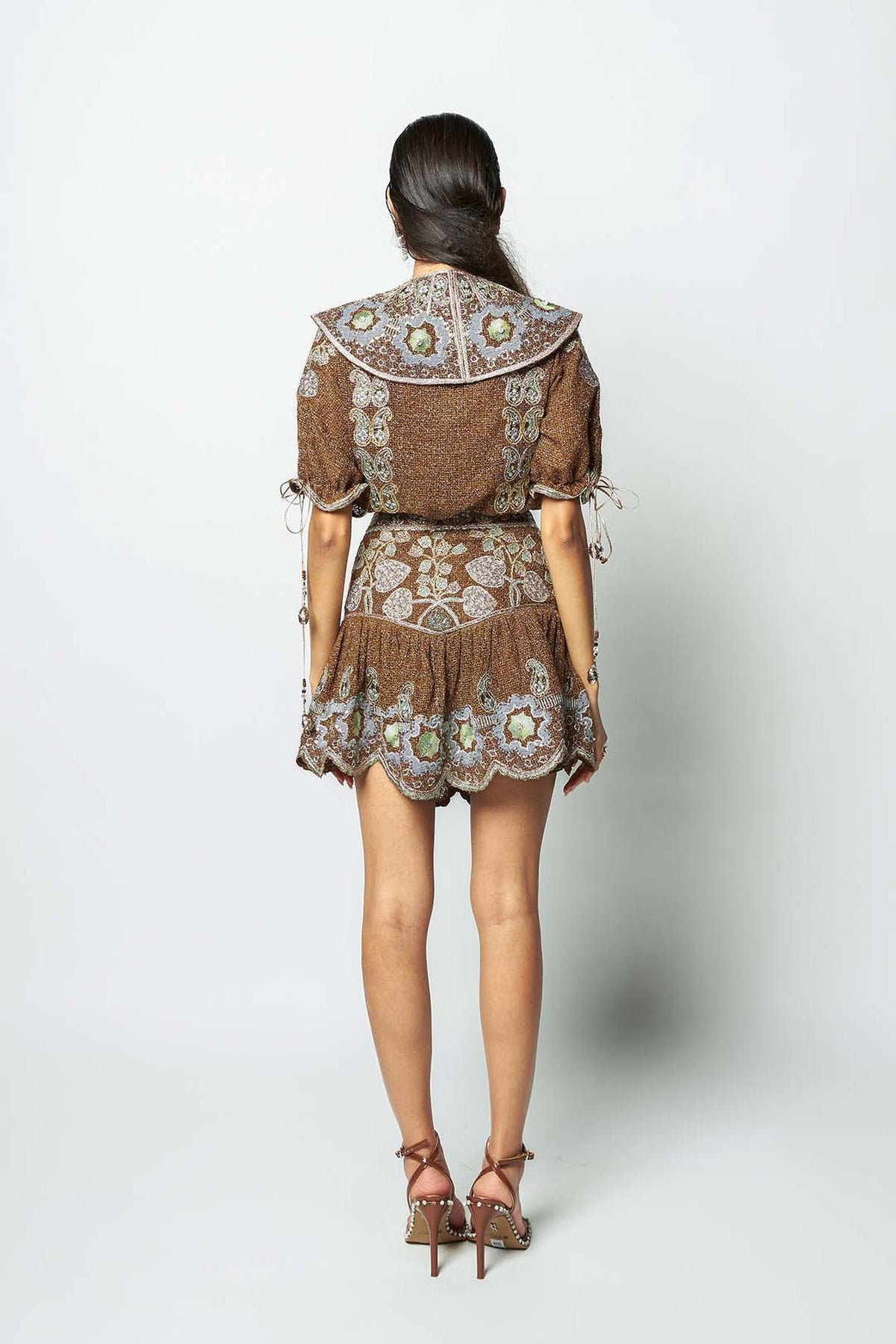 Interaurea - Bronze Mesh Set
