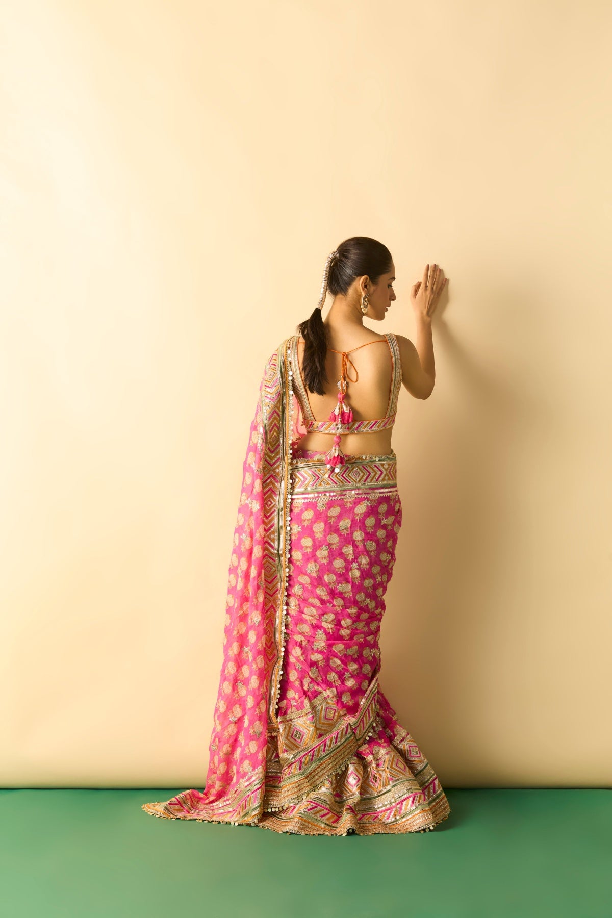 Jasleen Saree Set
