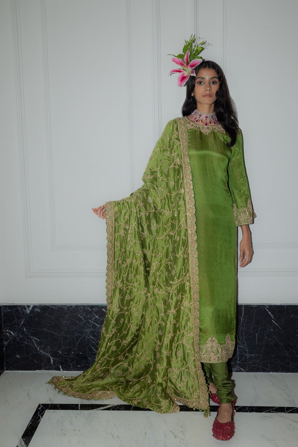 Kachha Aam Kurta set