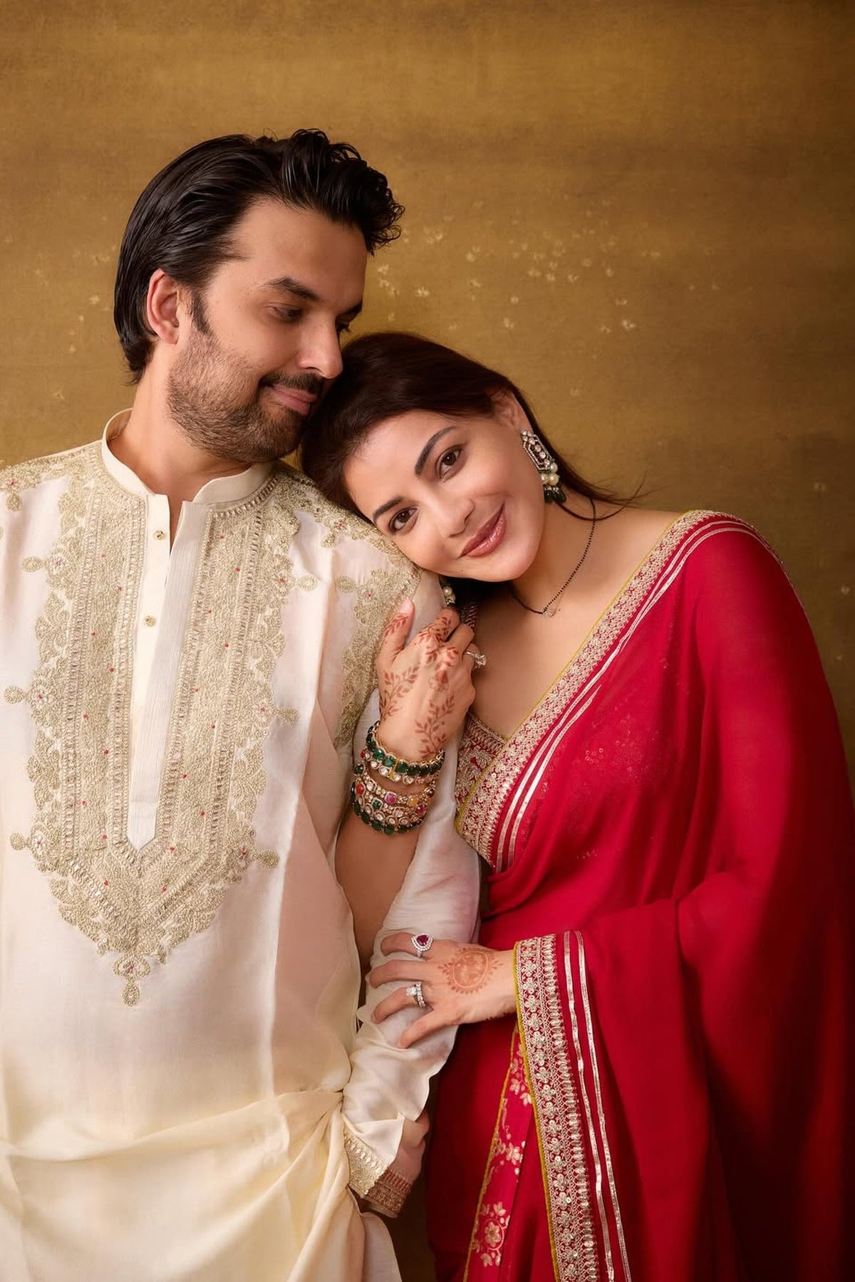 Kajal Aggarwal in Zohra Saree Set