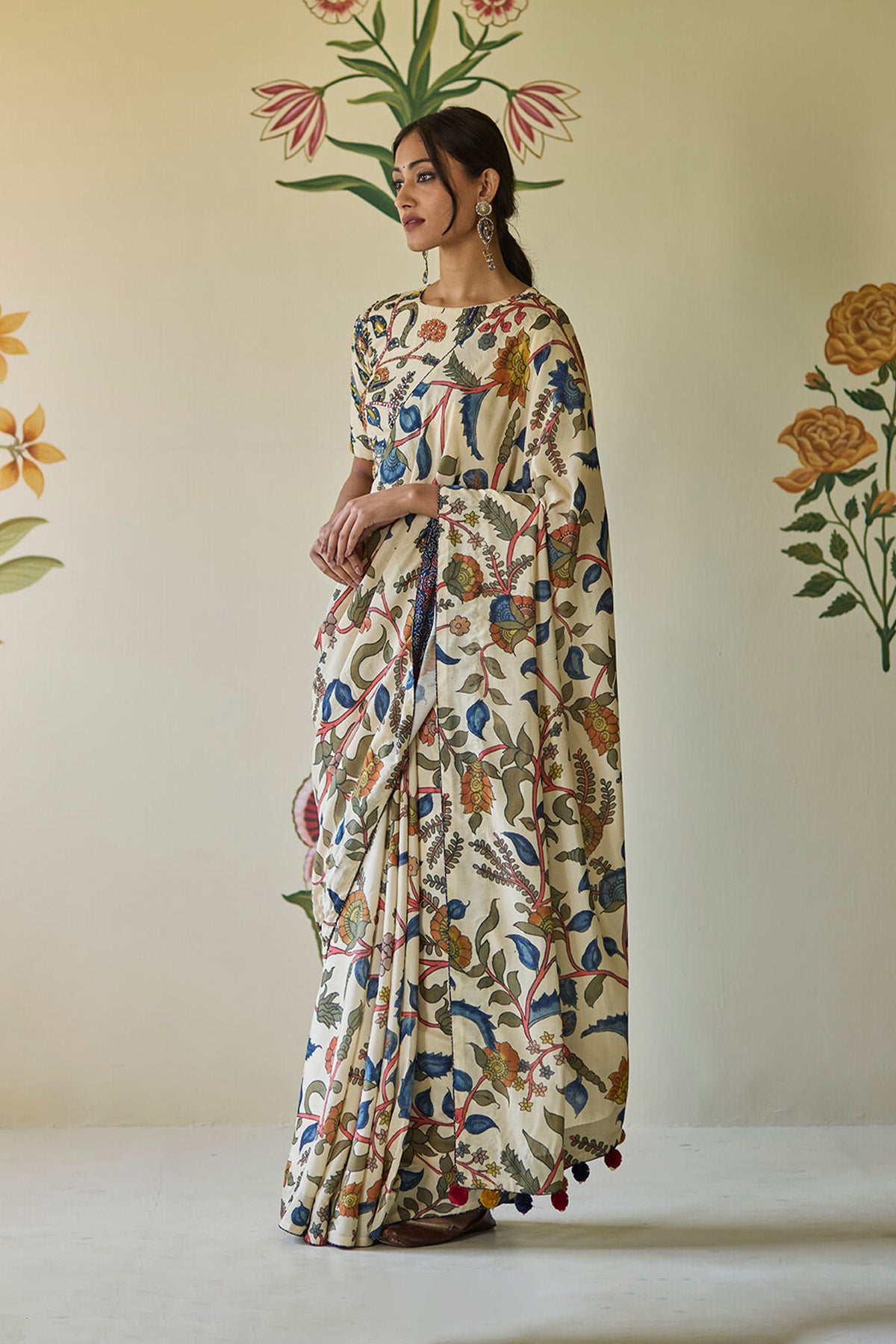 Kalamkari Saree