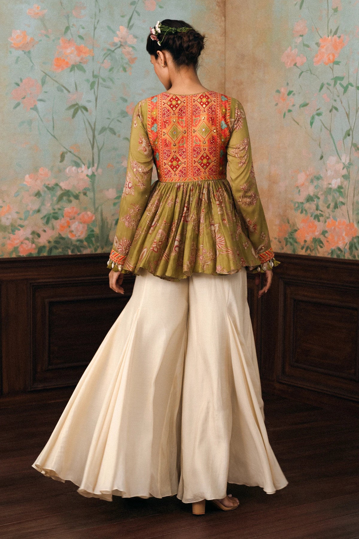Keira peplum set