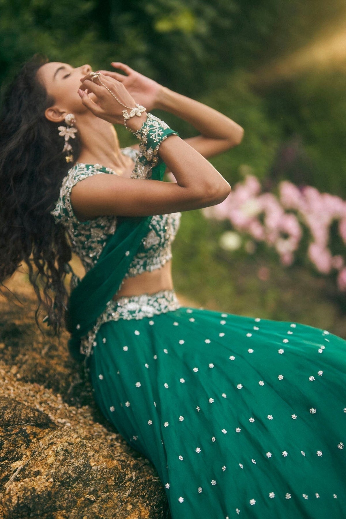 Khwabeeda Chita Pico Skirt Set