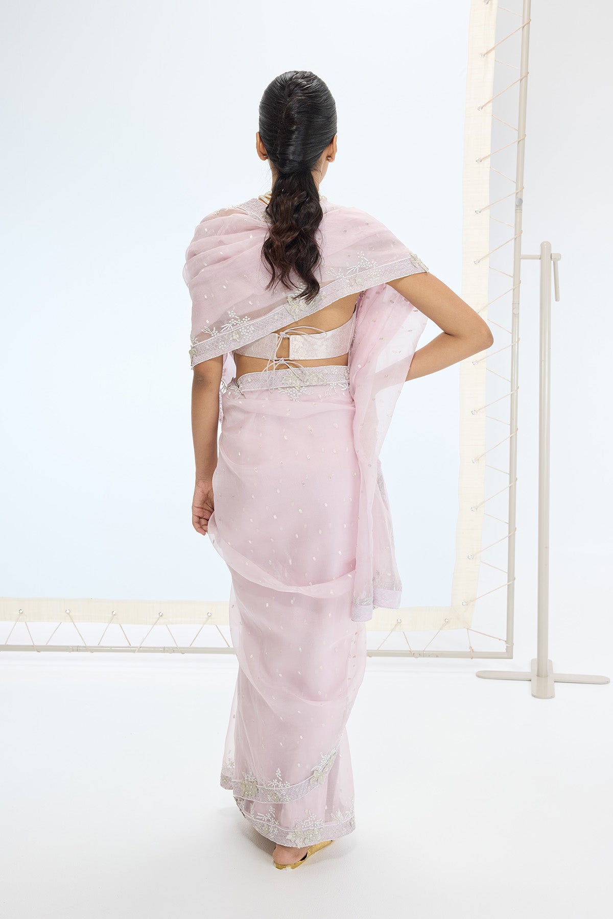 The Eve Saree in Mauve