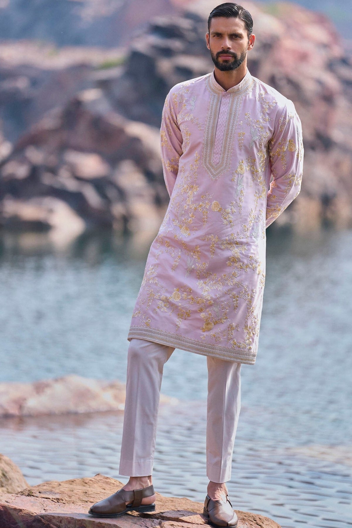 Lilac Kurta Set