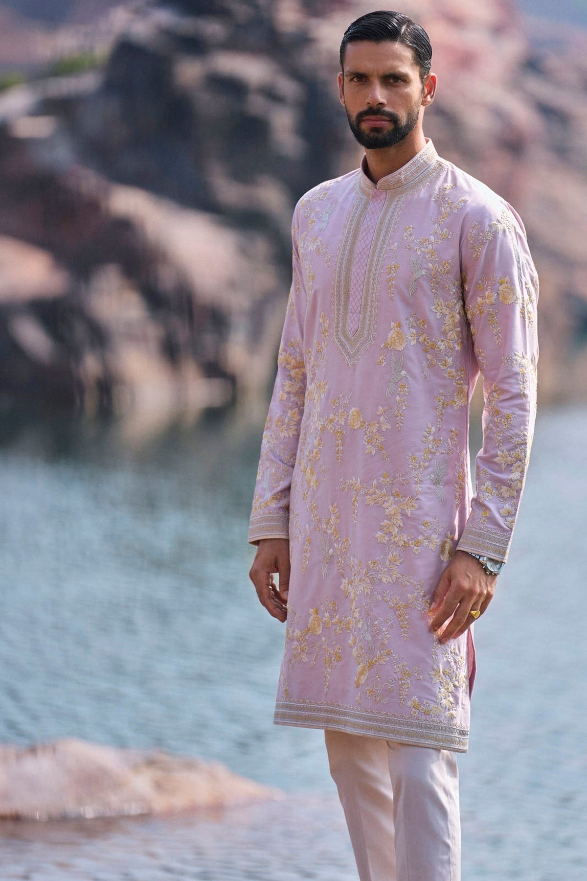 Lilac Kurta Set