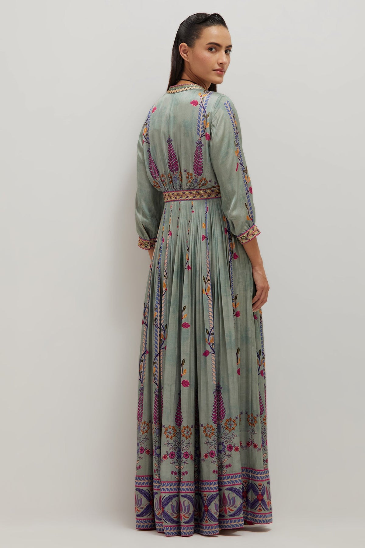 Long Wrap Dress