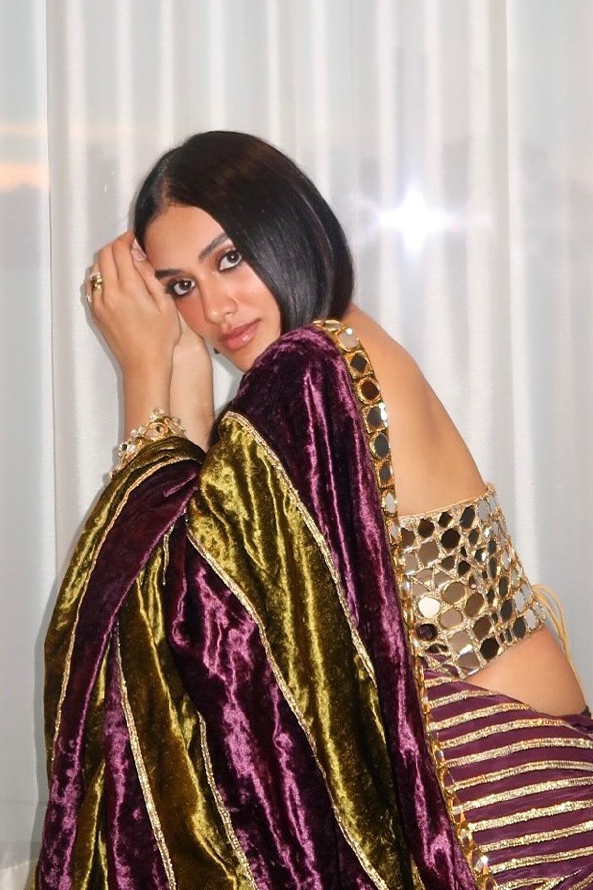 Jully Patel in Jahan-e-ishq Saree