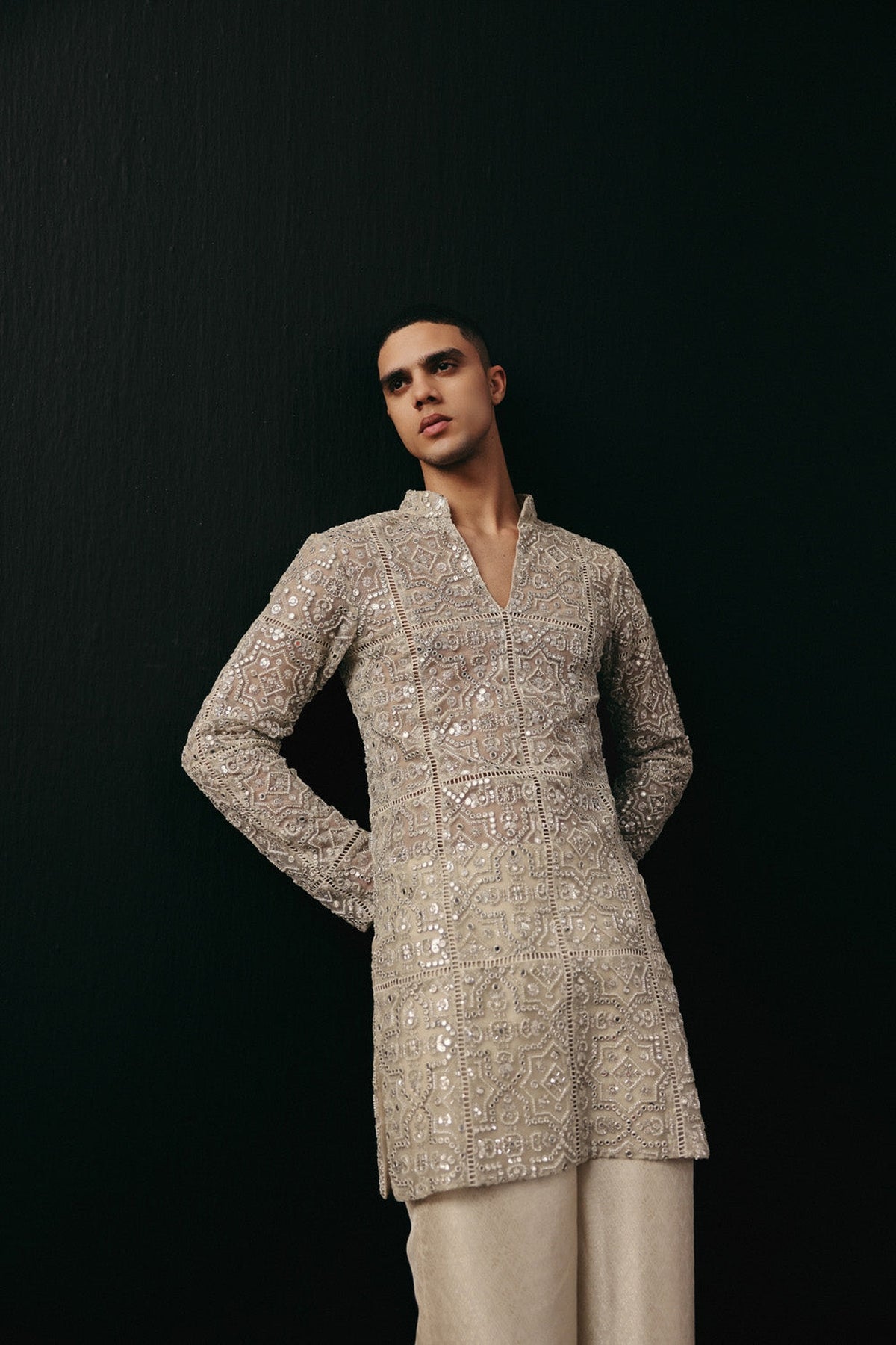 Mirrorwork Kurta