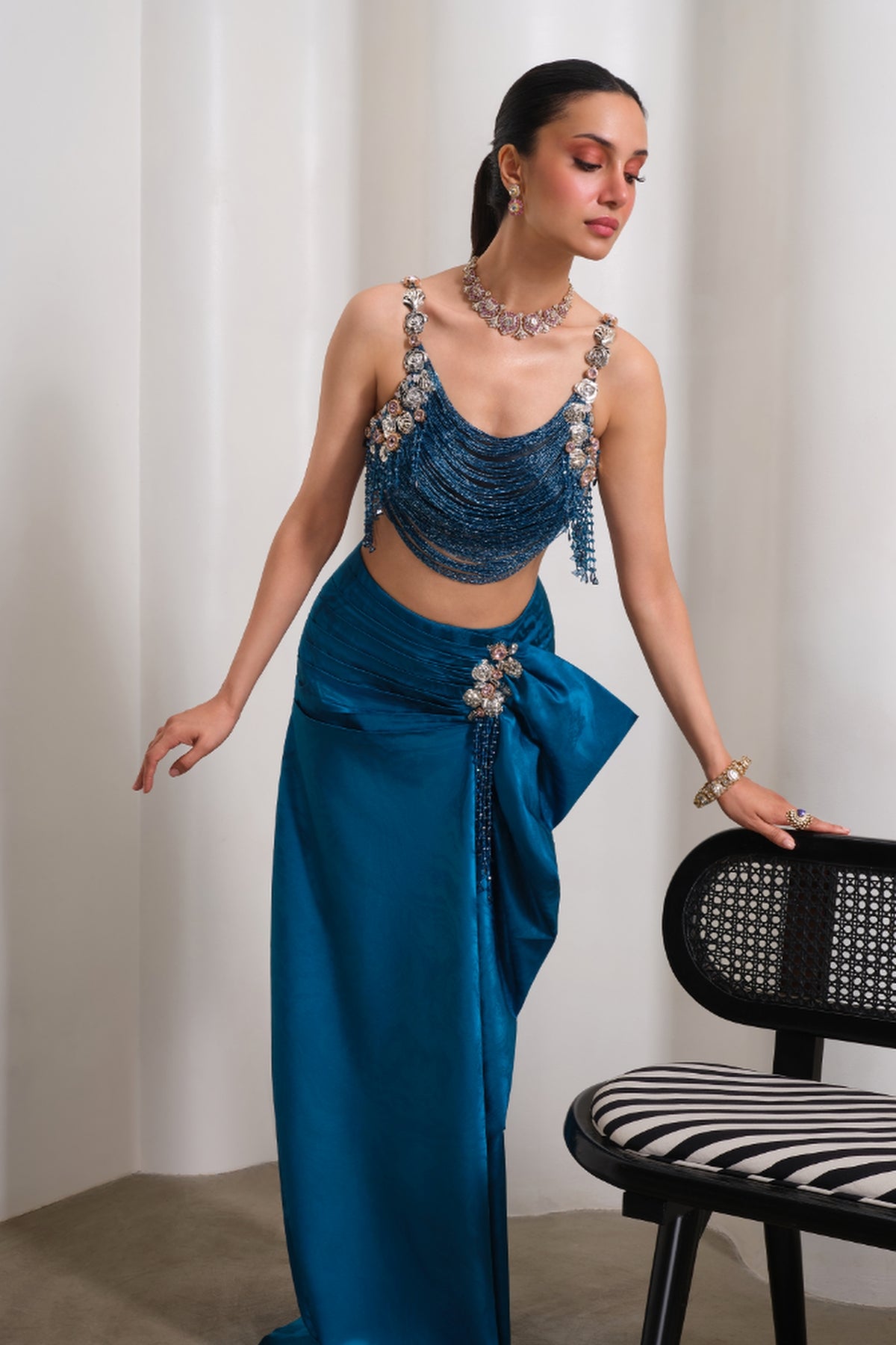 Mystic Midnight Drip - Skirt