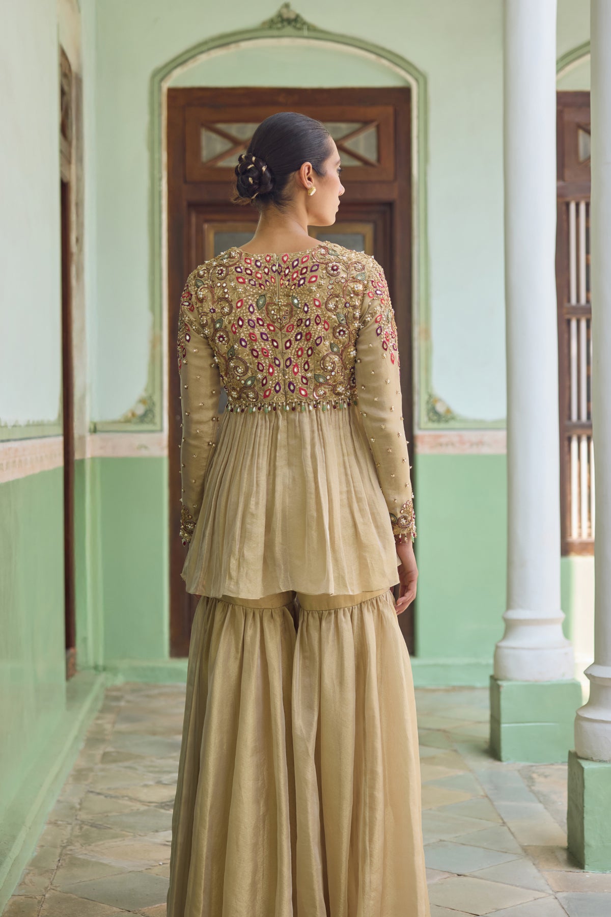 Nazia Gharara Set
