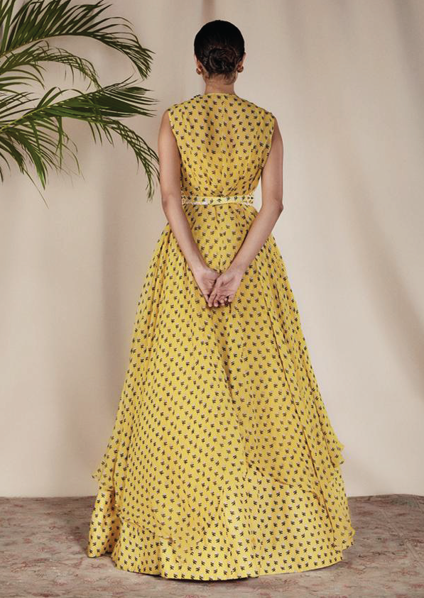 MESH BRAIDED BELT WITH TASSELS