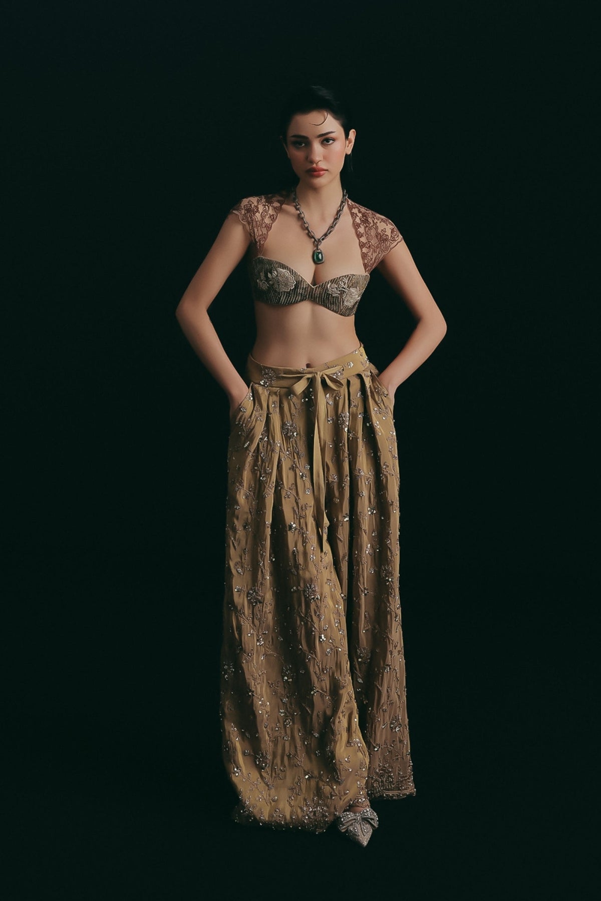 Notes of gold , hints of zardosi