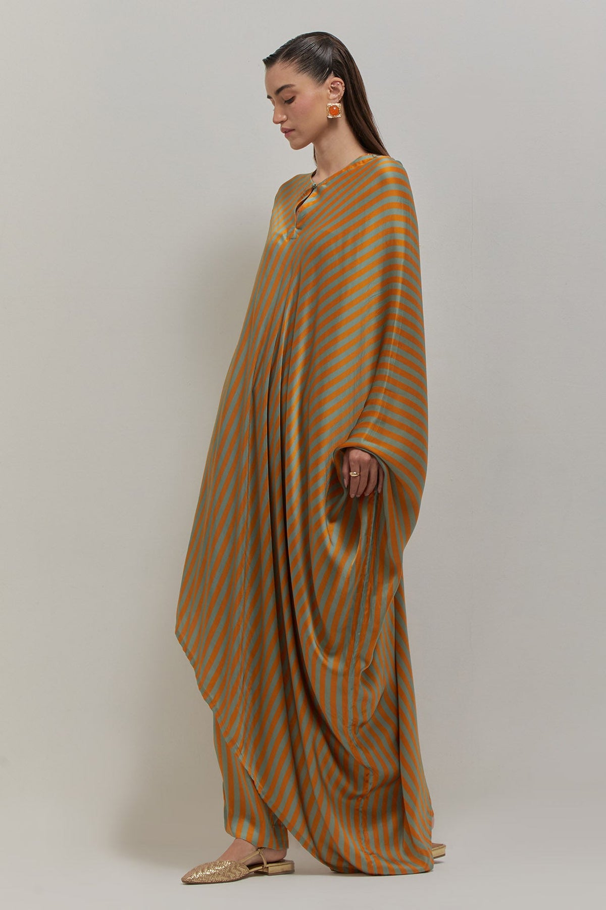 One Sleeve Tunic Set