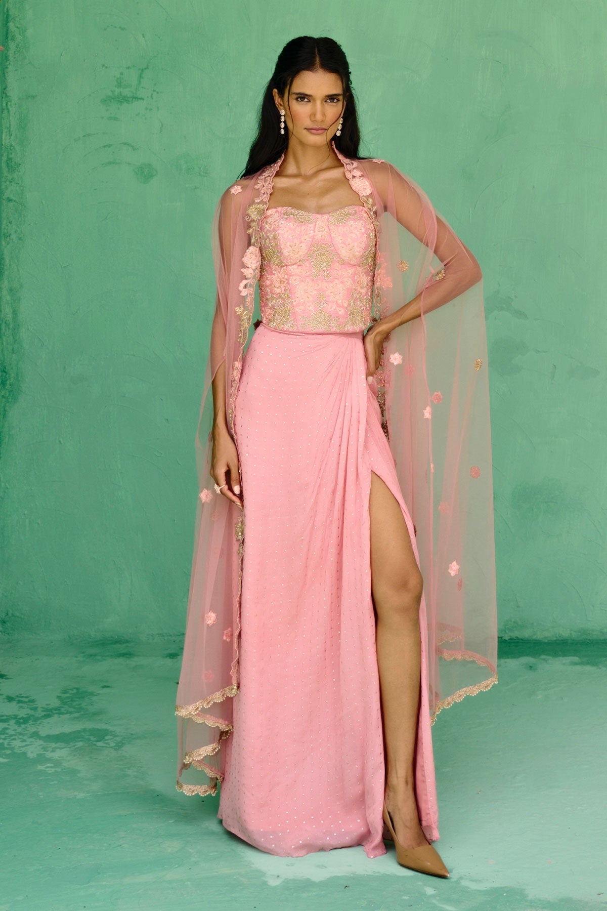 Esita Cape Skirt